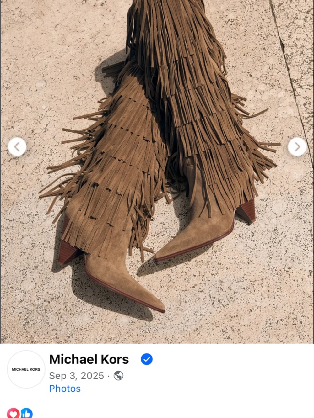 🤎 MICHAEL Michael Kors Jayla Fringed Suede Tall Boot - Picture 7 of 7